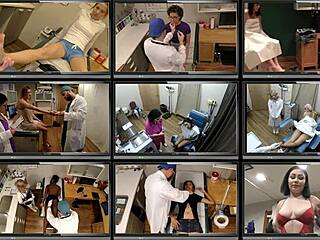 Nurse Selena Sativa's Latex Exam Makes Patient Cum Hard!