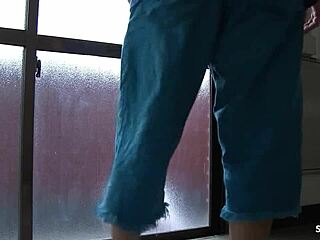 skinny japanese wife seduces neighbor shower creampie