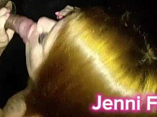 brazilian girlfriend's first gloryhole with strangers licking her pussy