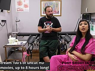 Nurse Selena Sativa's Latex Exam Makes Patient Cum Hard!