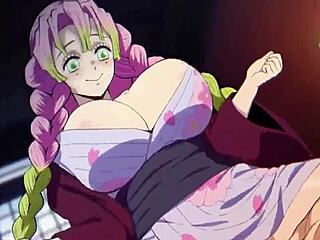 Anime redhead hentai girl rides cock cowgirl style teasingly