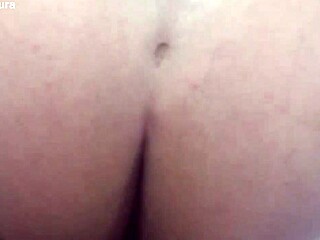 Blonde Latina Bends for Sexy Ass Orgasm Tease