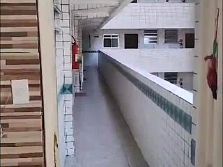 redhead slut rides neighbor cock creampie beach lie