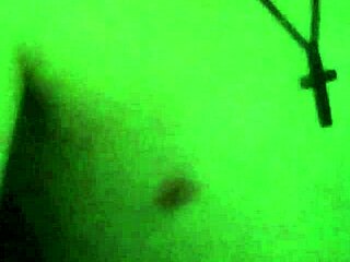 Chubby crossdresser twerks fat ass in tight panties