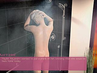 big stepmom milf sucks cock in bathroom taboo