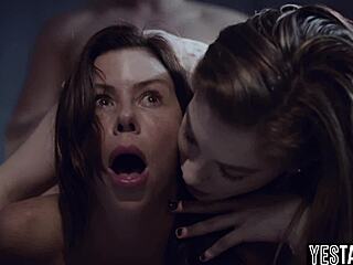 Big Tits Mature Milf Patient Threesome POV with Petite Young Teen Self