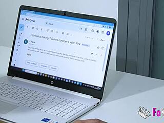 valen pink fucks fan's big cock after casting interview