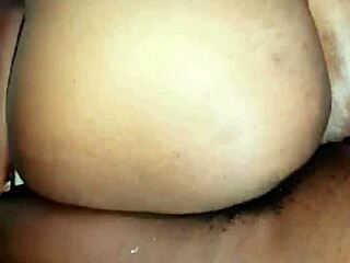 Big tits ebony rides stepdad's monster cock deep