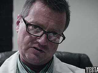 Big Tits Mature Milf Patient Threesome POV with Petite Young Teen Self