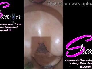 oiled mexican big ass tits pierced tattooed bedroom lick fest