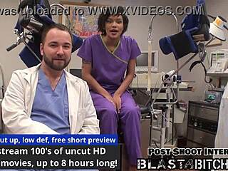 Jackie Banes' Shaved Pussy Blasted with Cum in Close-Up POV Creampie