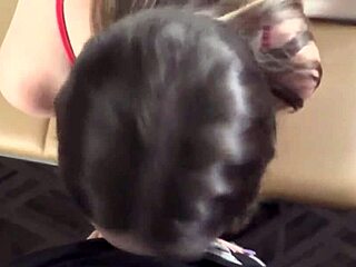 Stepdaughter Everly Haze bends over for Seth Brogan's deep creampie in her wet cunt