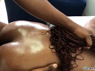 hot neighbor screams in doggy with my monster cock orgasms everywhere