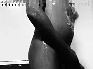 naija babe moans loud while stroking monster neighbor cock