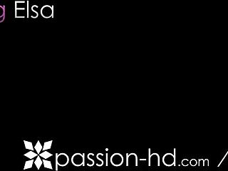 Blonde Elsa Jean's Kitchen Foreplay Turns into Cock Ride