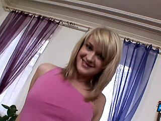 Blonde Mary Swallows Cum After Wild Anal Pounding