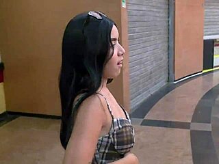 Street girl bends over for divine amateur doggystyle fuck