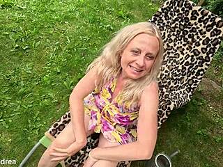 watering can seduces her straight to squirting orgasm