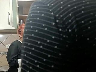 Submissive Maid Takes Boss's Huge Cock Deep?