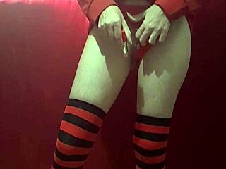 miss sugar loves showing off vibrates pussy plugs tight ass