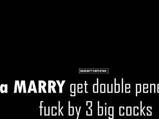 Lua Marry's First 3-Man Fuck BBC DP ATM Dirty Talk