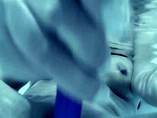 mysterious brunette fingers herself to squirting ecstasy in steamy jacuzzi