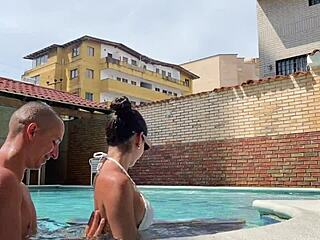 your sister's big ass shaking? watch this skinny colombian teen whore ride rough!