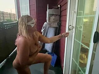 Locked out? Public humiliation strips wife bare