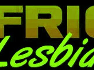 Oiled Ebony Lesbians Tease Pussy Lick