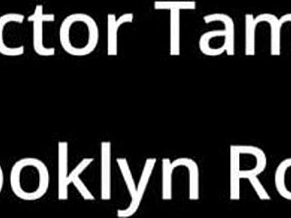 Brooklyn Rossi sucks cock bent over fucked missionary POV cum blast