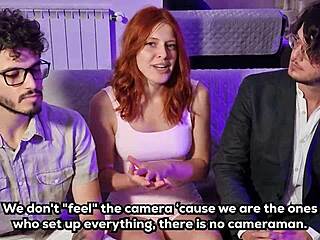 first casting interview turns dirty fmm threesome rough ride