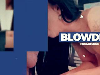 Brunette Slut Deepthroats Huge Cock In Messy Sloppy Blowjob POV!