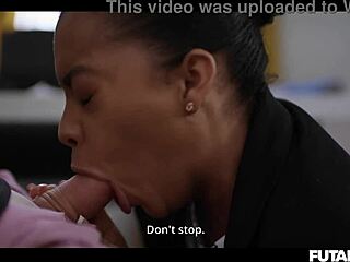 Veronica Leal's futa cock creampies ebony Sofi Vega!