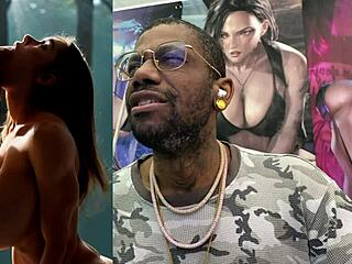 slutty ebony milf deepthroats sloppy then rides cowgirl missionary tight pussy