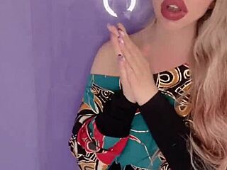 Whoa, Blonde's Long Nails Tease in Wild Fetish!