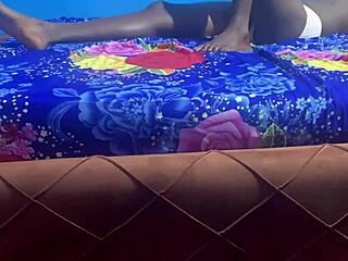 roommate spanks sexy small waist big clit in dorm bedroom sex