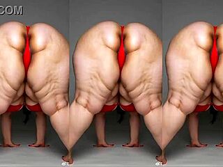 ssbbw granny fat ass belly jiggle compilation