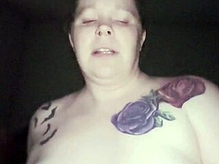 chubby ginger milf rides daddy cock hard