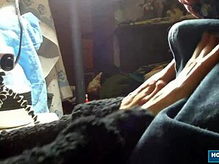 busty granny deepthroats small cock craving hot cum