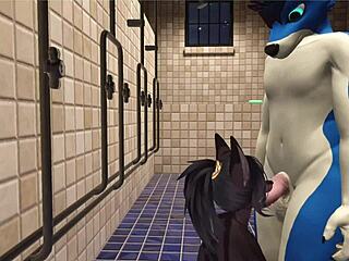 Gym Temptation Alpha Wolf Claims Slutty Prey