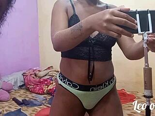 Myllena Rios' Hot Video Call with Young Black Brazilian Slut