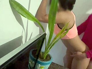 Wife's Hired Latina Maid Gets Petite Pounded Hard!