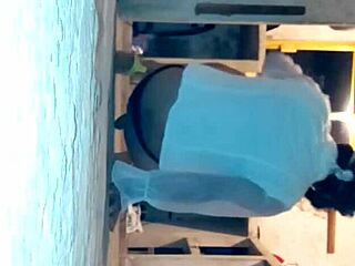 shemale teases with pepino toy on xtube