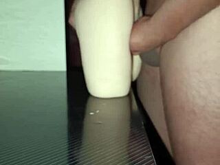 Sally anal creampie thighs cum homemade quickie