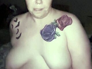 chubby ginger milf rides daddy cock hard