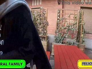 felicia vinas's hungarian ass swallows cock and cum