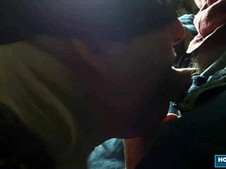 busty granny deepthroats small cock craving hot cum