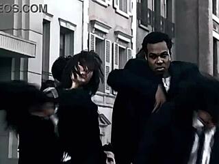 Finger Eleven's Paralyzer Makes Ladyboy Masturbate Fingers Deep