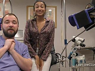 whoa miss mars blindfolded in latex gloves hairy armpits backstage 😈🔗🍑