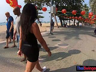 big ass 18+ thai teen amateur sucks and fucks monster cock pov hardcore with tourist in thailand